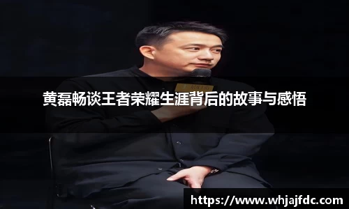 黄磊畅谈王者荣耀生涯背后的故事与感悟
